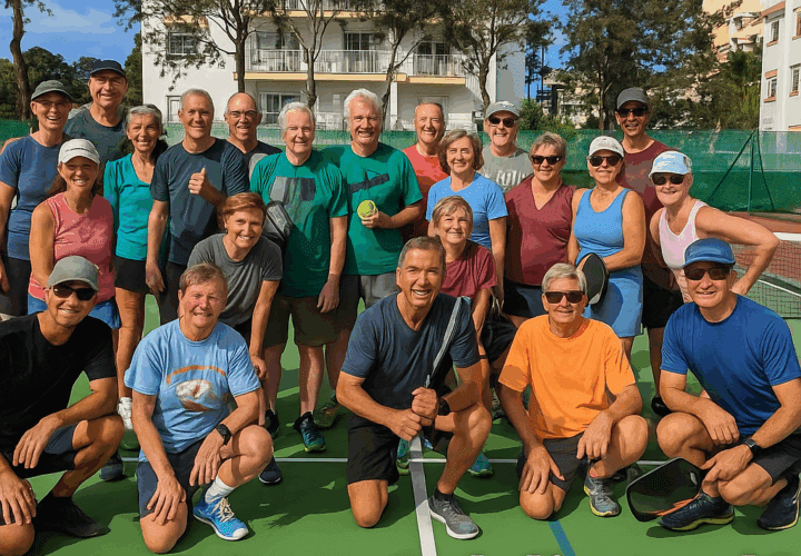 Pickleball addicts
