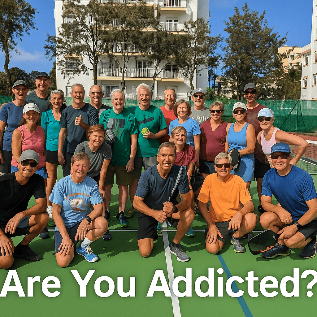 Pickleball addicts