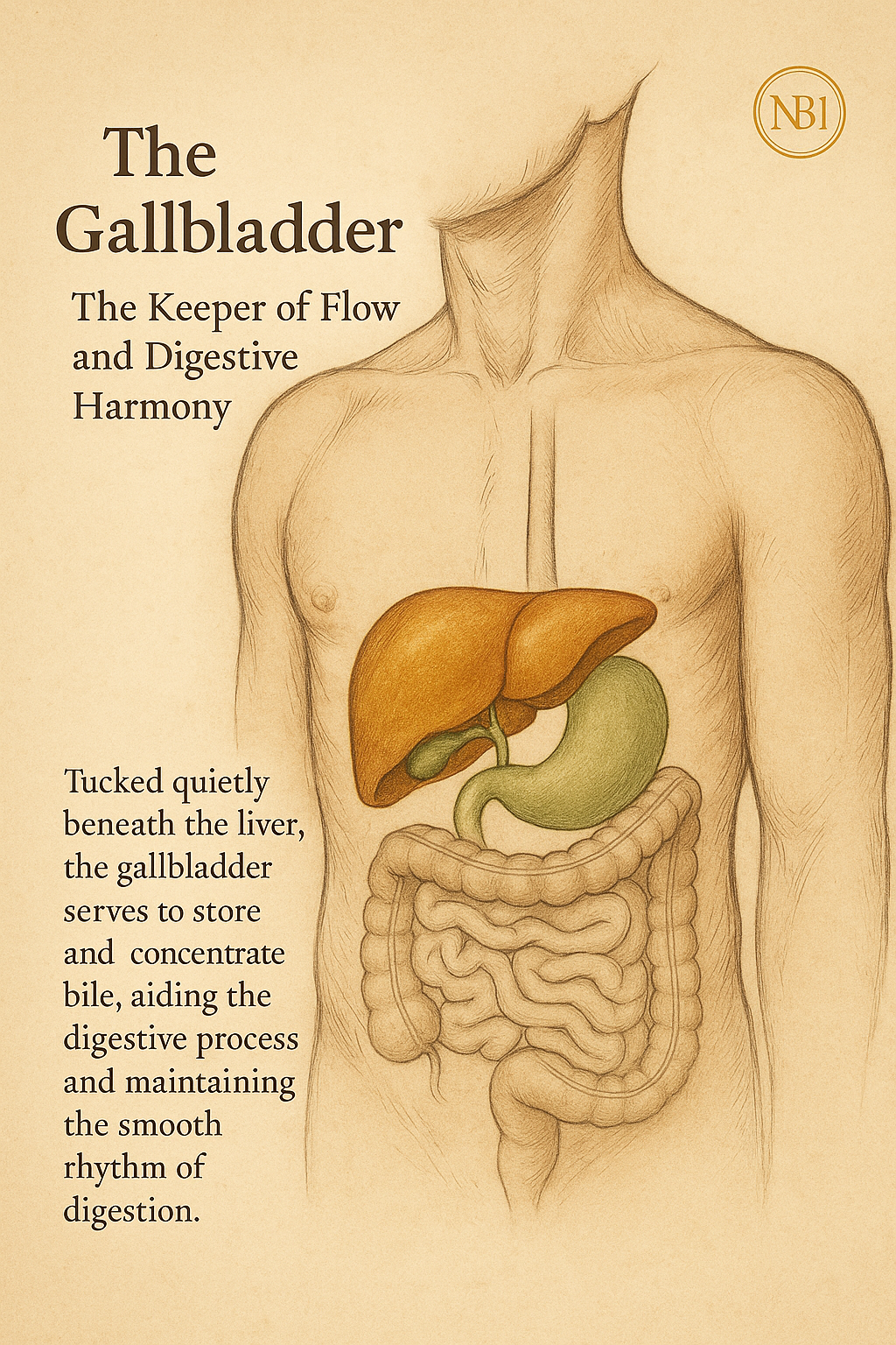 The gallbladder