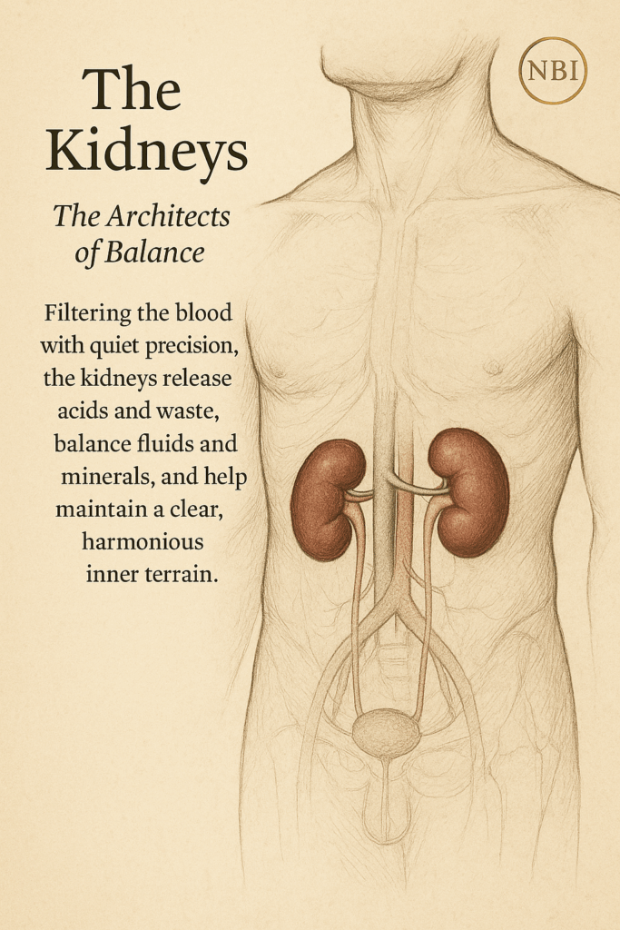 the kidneys