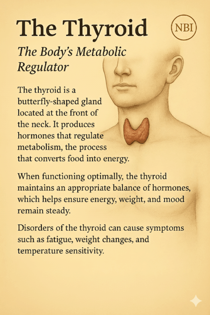 the thyroid