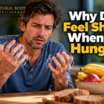 Man experiencing shaky hands and weakness when hungry